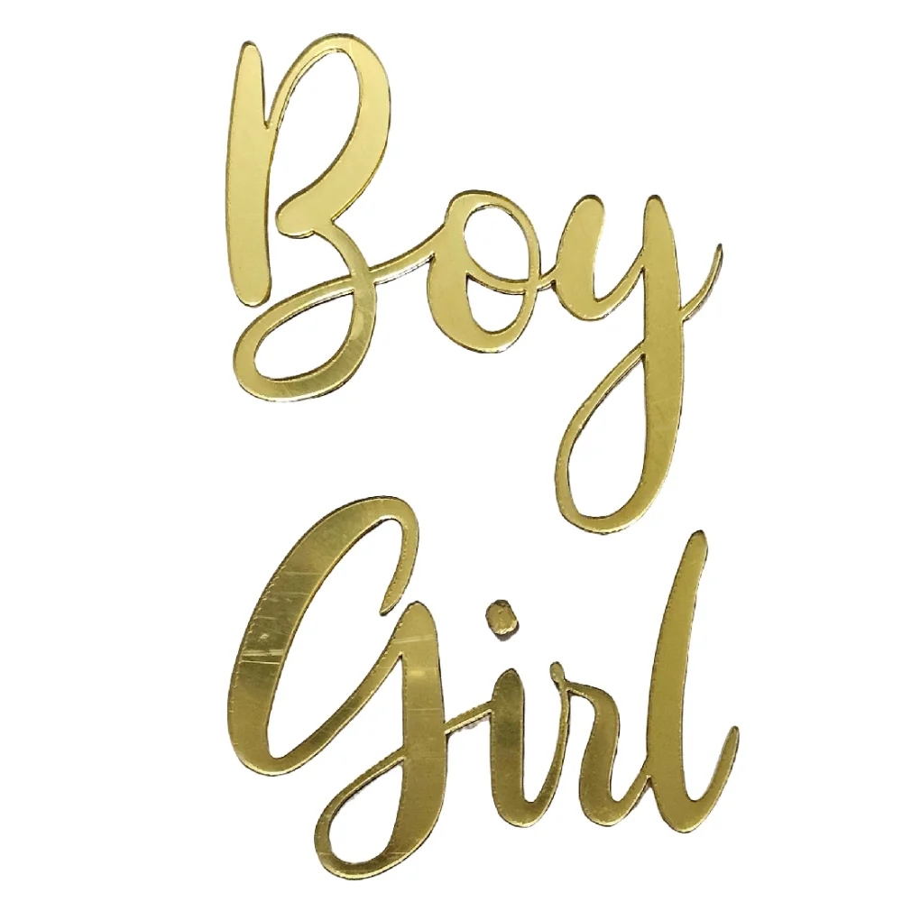 Order Boy Girl Acrylic Cut Out